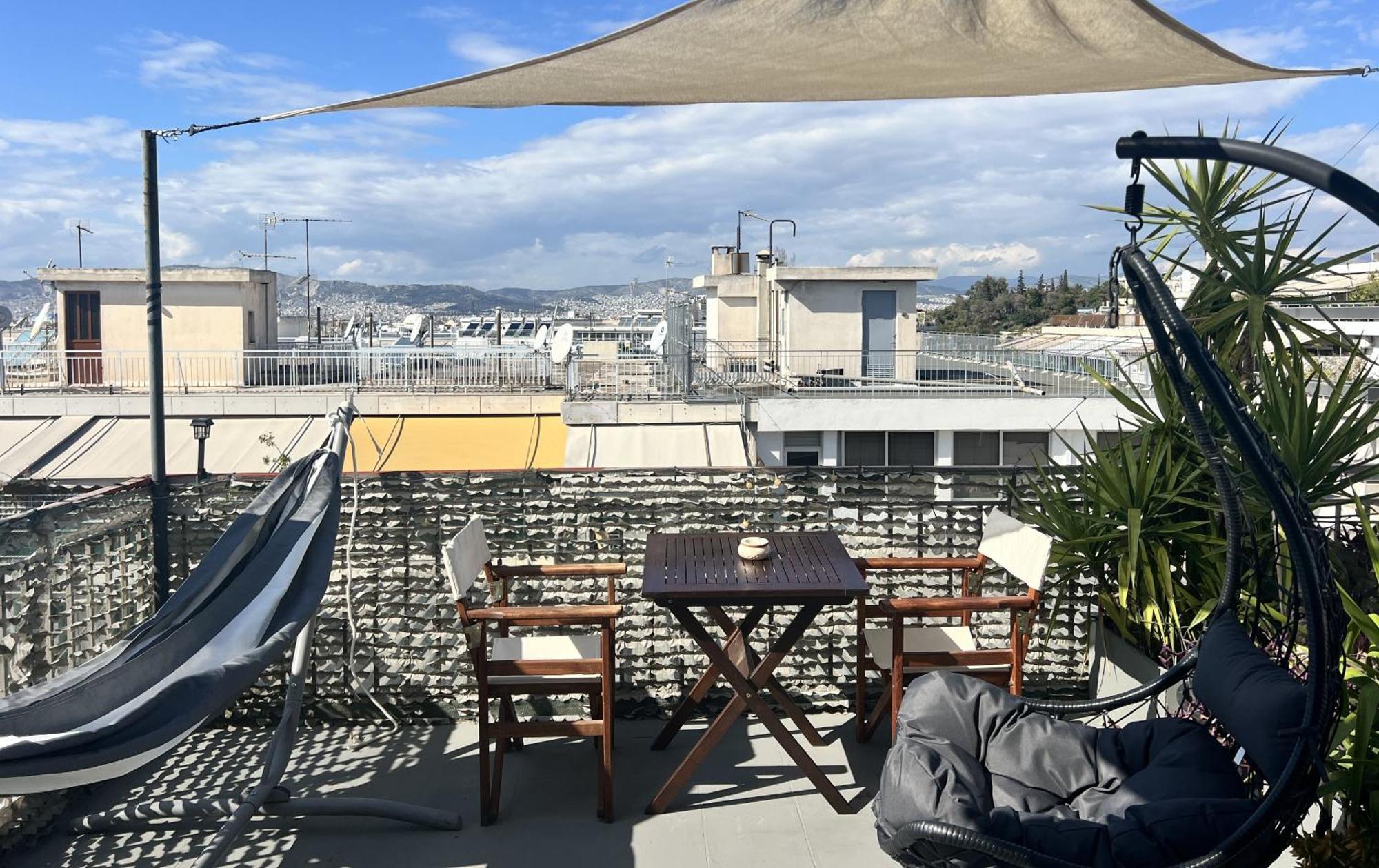 Olympus! Athens! Studio In The Sky!! 20' Walk To The Acropolis Esterno foto